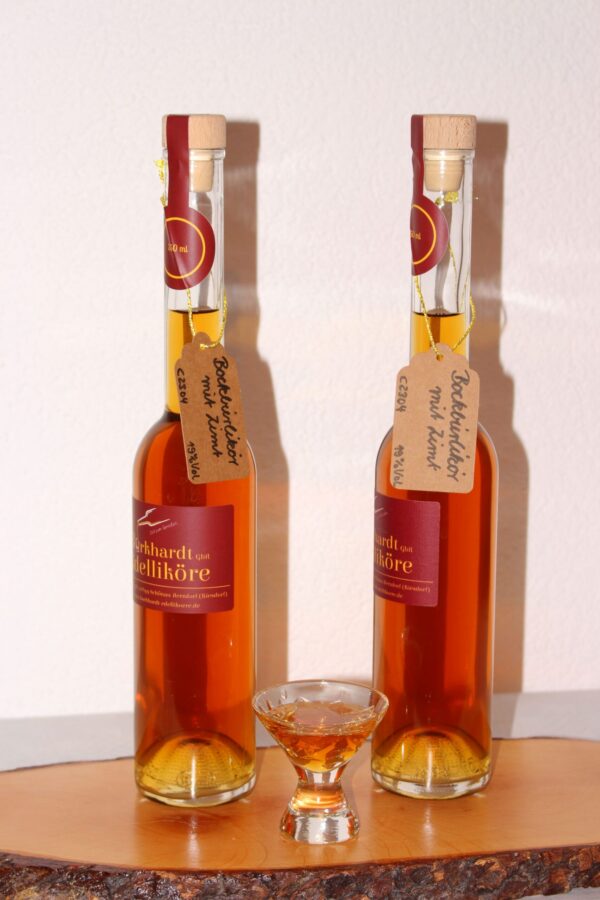 Bockbierlikör mit Zimt