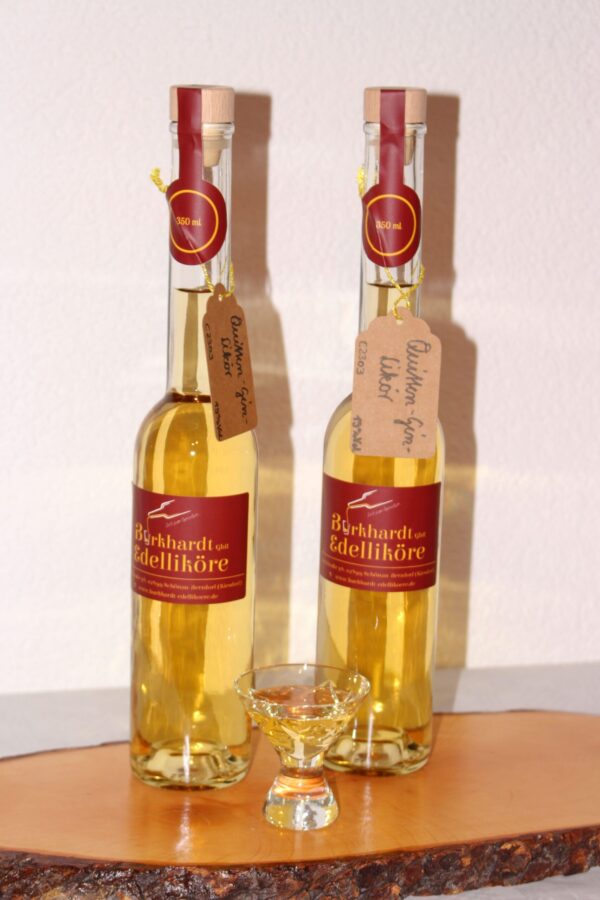 Quitten-Gin-Likör
